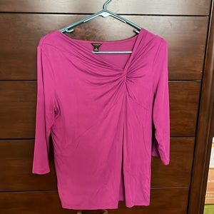 Good contain 3/4 sleeve length Ann aTaylor shirt
